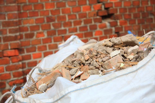 Professional team clearing a flat in Finsbury Park