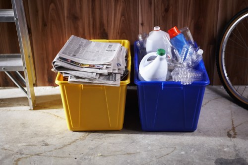 Organized and clutter-free garage post-clearance