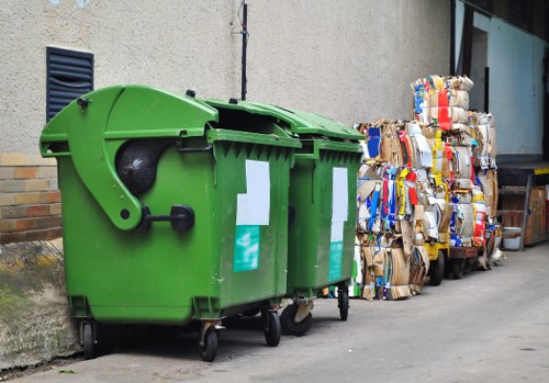 Efficient recycling processes in Finsburypark